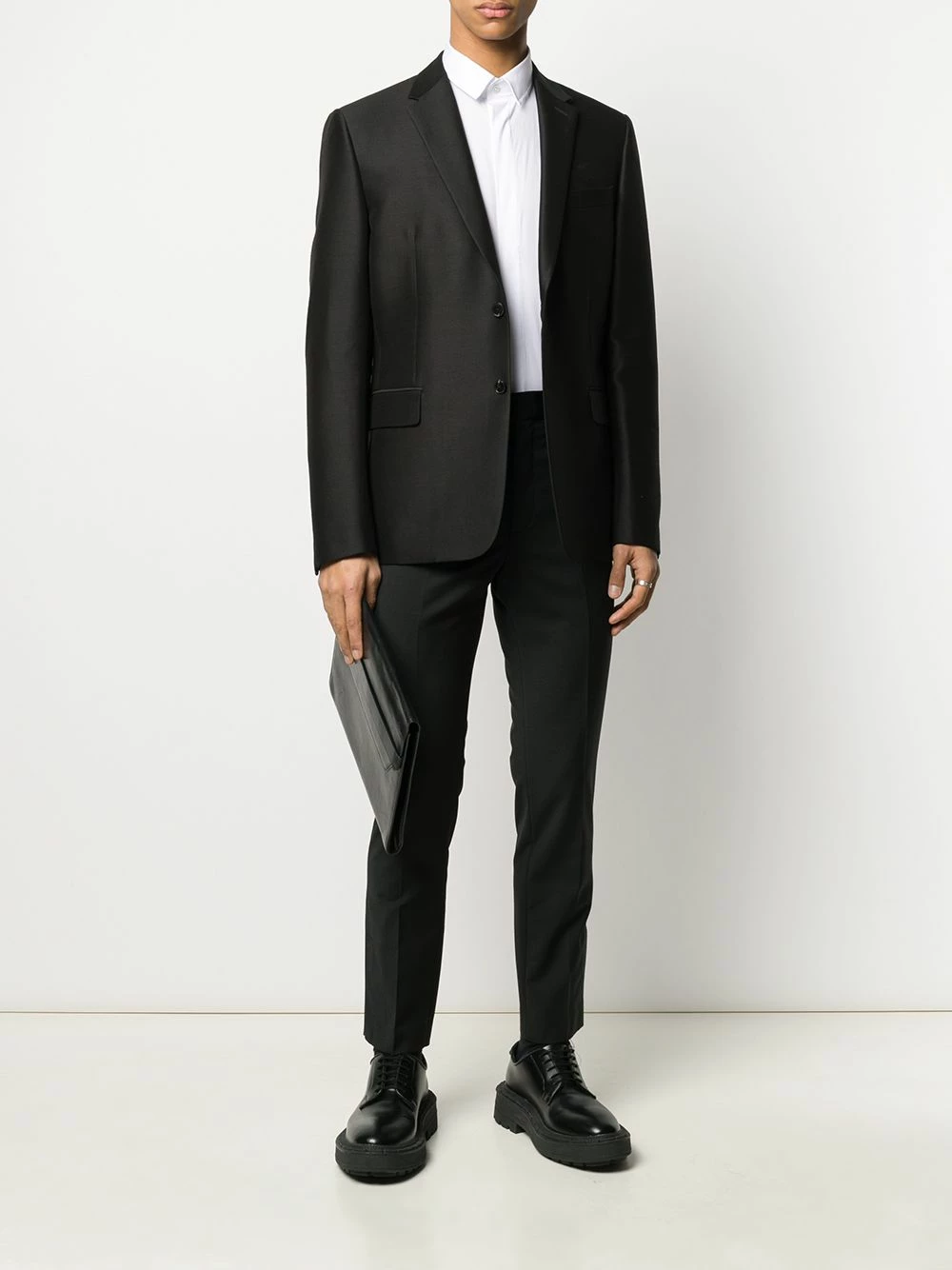 Les Hommes Tailored straight leg trousers tailored pants of men 2 Les Hommes tailored straight leg trousers