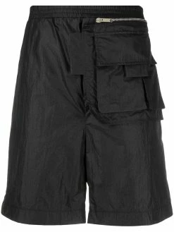 Les Hommes elasticated track shorts