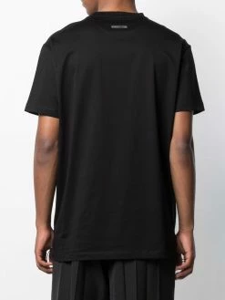 Les Hommes tonal tape cotton T-shirt