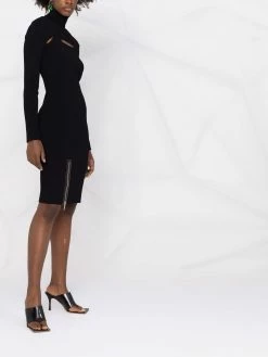 Les Hommes Cut out zip detail dress cocktail & party dresses of women 11 Les Hommes cut-out zip-detail dress