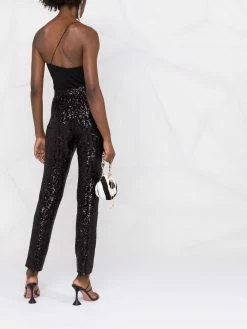 Les Hommes stretch-fit sequin embellished trousers
