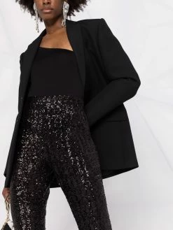 Les Hommes stretch-fit sequin embellished trousers