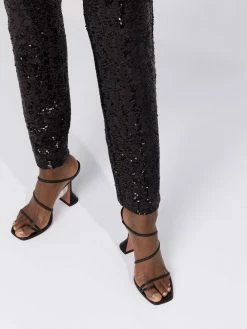 Les Hommes stretch-fit sequin embellished trousers