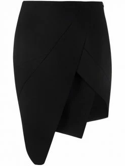 Les Hommes asymmetric high-waisted skirt