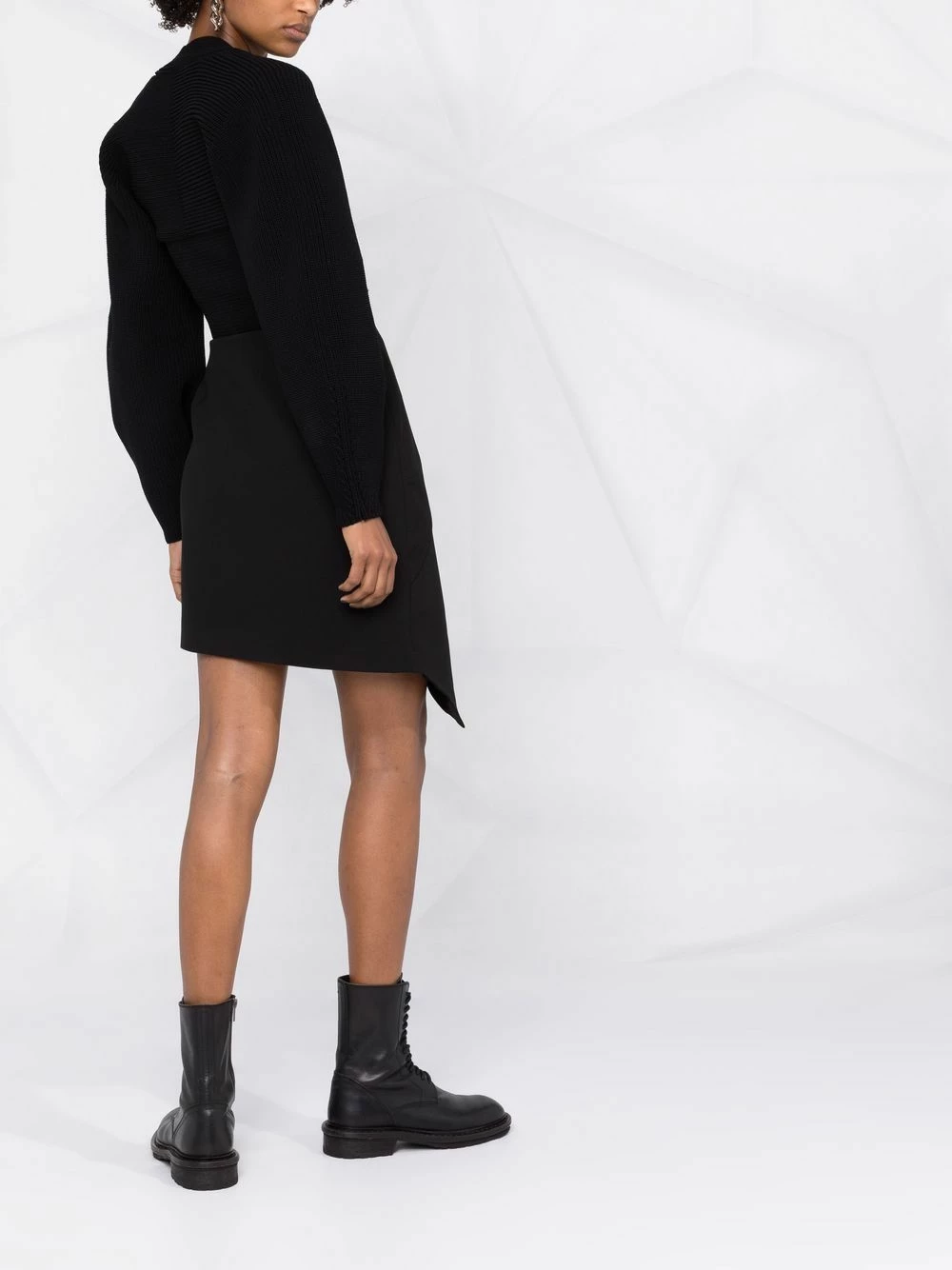 Les Hommes Asymmetric high waisted skirt asymmetric & draped skirts of women 6 Les Hommes asymmetric high-waisted skirt