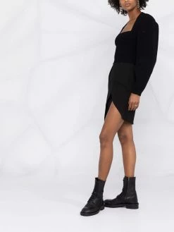 Les Hommes Asymmetric high waisted skirt asymmetric & draped skirts of women 9 Les Hommes asymmetric high-waisted skirt