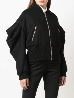 Les Hommes Exaggerated sleeve bomber jacket varsity jackets of women 7 Les Hommes exaggerated-sleeve bomber jacket