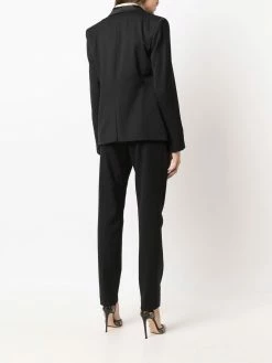 Les Hommes Side stripe virgin wool suit trouser suits of women 9 Les Hommes side-stripe virgin wool suit