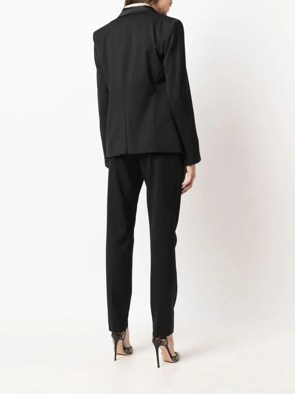 Les Hommes Side stripe virgin wool suit trouser suits of women 4 Les Hommes side-stripe virgin wool suit