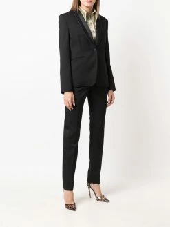 Les Hommes Side stripe virgin wool suit trouser suits of women 8 Les Hommes side-stripe virgin wool suit