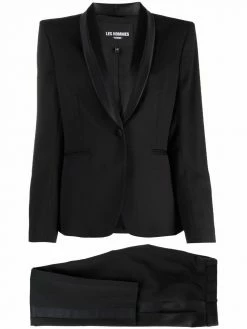 Les Hommes side-stripe virgin wool suit