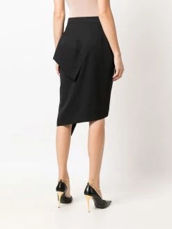 Les Hommes Asymmetric pencil skirt asymmetric & draped skirts of women 8 Les Hommes asymmetric pencil skirt