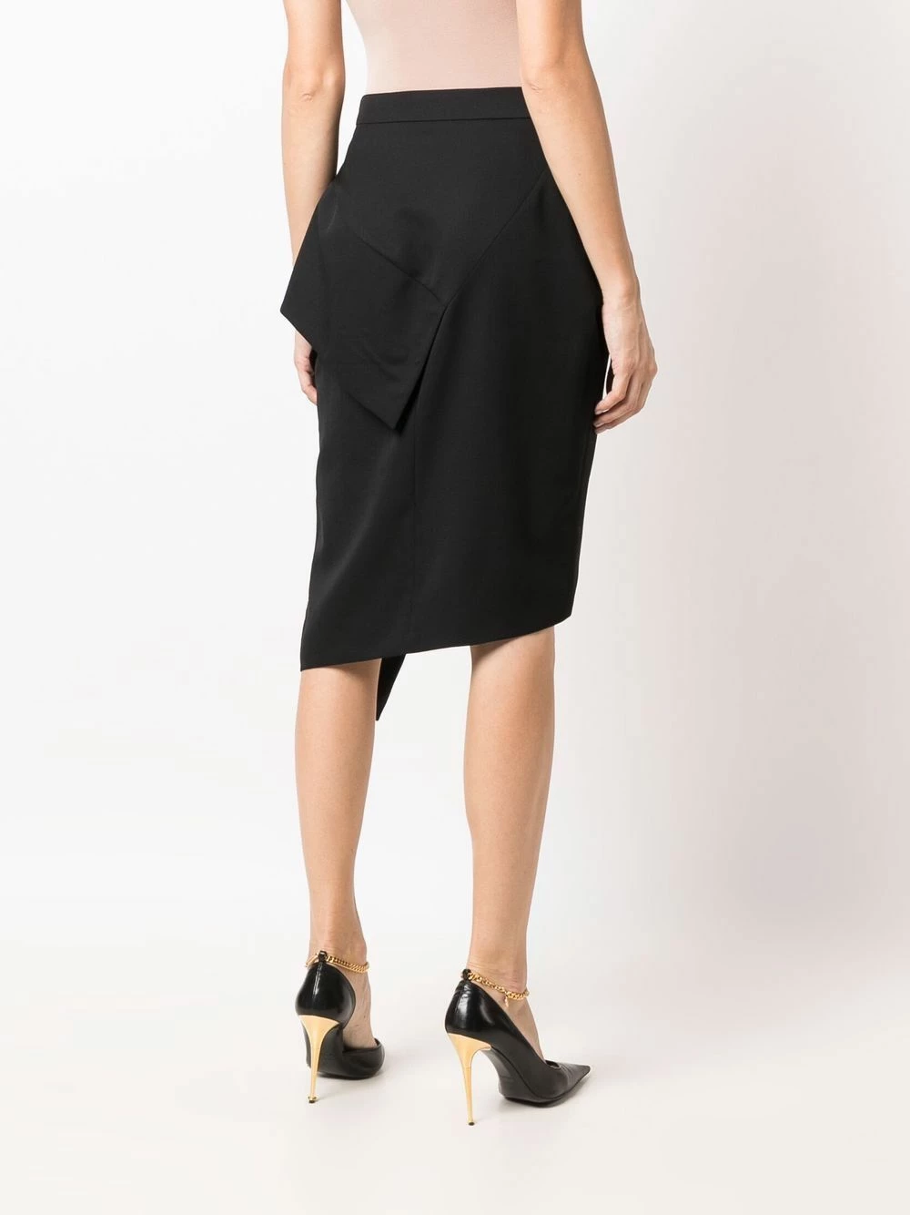 Les Hommes Asymmetric pencil skirt asymmetric & draped skirts of women 4 Les Hommes asymmetric pencil skirt