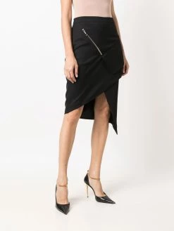 Les Hommes Asymmetric pencil skirt asymmetric & draped skirts of women 7 Les Hommes asymmetric pencil skirt