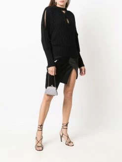 Les Hommes asymmetric mini skirt