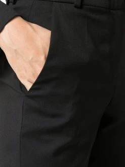 Les Hommes slim-cut virgin wool trousers