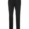 Les Hommes slim-cut virgin wool trousers