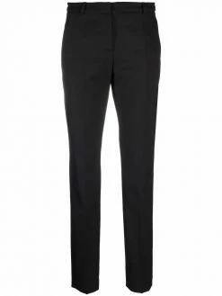 Les Hommes slim-cut virgin wool trousers