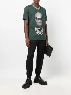 Les Hommes side-stripe detail track pants