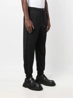 Les Hommes side-stripe detail track pants