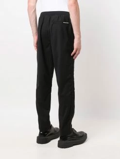 Les Hommes padded-panel detail trousers