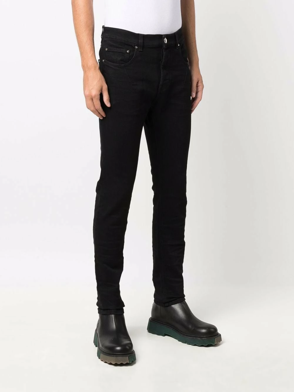 Les Hommes Slim cut jeans slim-fit jeans of men 3 Les Hommes slim cut jeans