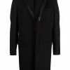 Les Hommes layered-lapel coat
