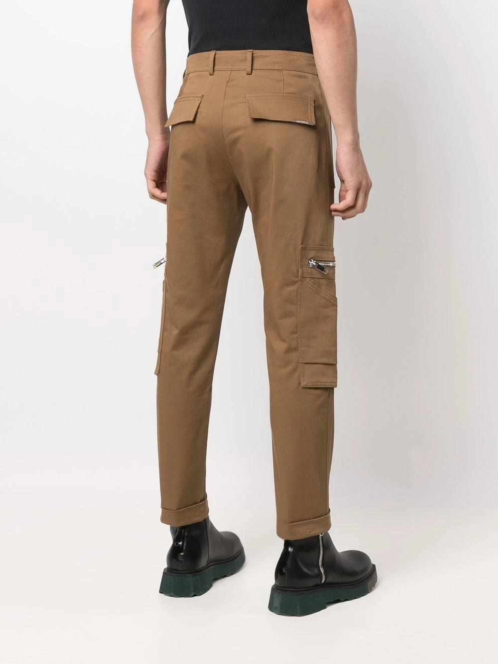 Les Hommes Mid rise slim fit trousers regular-fit & straight leg pants of men 4 Les Hommes mid-rise slim-fit trousers