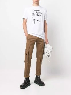 Les Hommes mid-rise slim-fit trousers