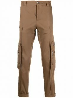 Les Hommes mid-rise slim-fit trousers