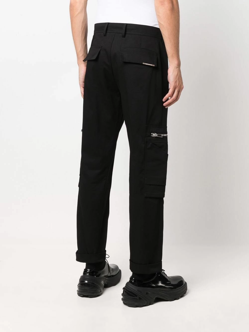 Les Hommes Zip pocket straight leg trousers regular-fit & straight leg pants of men 4 Les Hommes zip-pocket straight-leg trousers