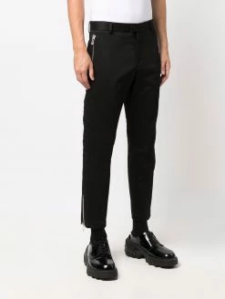 Les Hommes Ribbed panel straight leg trousers regular-fit & straight leg pants of men 7 Les Hommes ribbed-panel straight-leg trousers