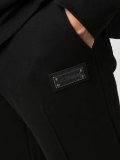 Les Hommes drawstring cotton track pants