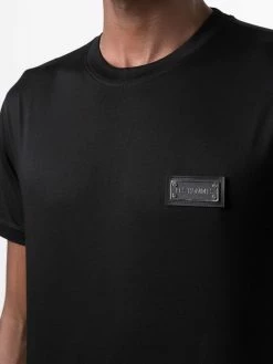 Les Hommes chest logo-patch T-shirt