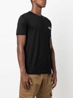 Les Hommes chest logo-patch T-shirt