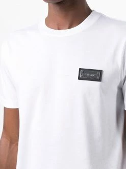 Les Hommes chest logo-patch T-shirt