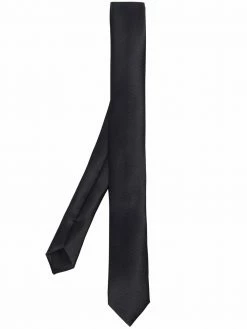 Les Hommes spike-stud detail tie