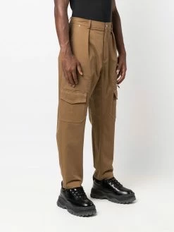 Les Hommes cargo-pocket loose trousers