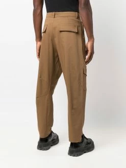 Les Hommes cargo-pocket loose trousers