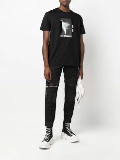 Les Hommes photograph-print cotton T-shirt