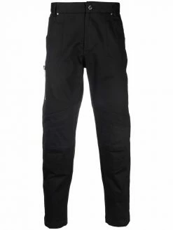 Les Hommes zip-pocket straight-leg trousers