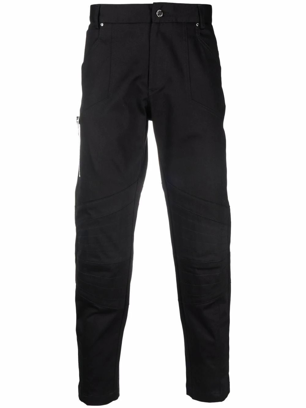 Les Hommes Zip pocket straight leg trousers regular-fit & straight leg pants of men 1 Les Hommes zip-pocket straight-leg trousers