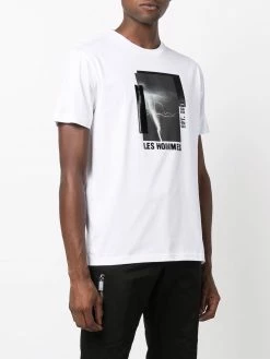 Les Hommes photograph-print cotton T-shirt