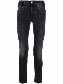 Les Hommes distressed skinny jeans