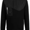 Les Hommes zip-detail panelled sweatshirt