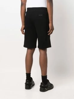 Les Hommes knee-length cotton jersey shorts