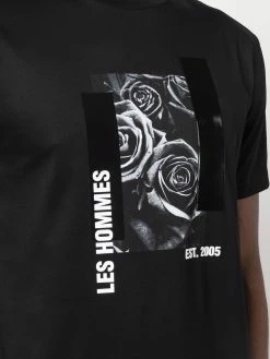 Les Hommes graphic-print T-shirt