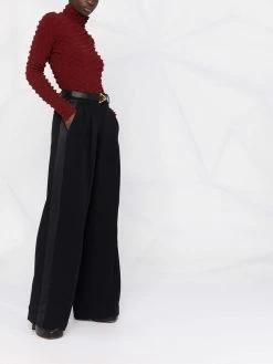 Les Hommes High-waisted trousers