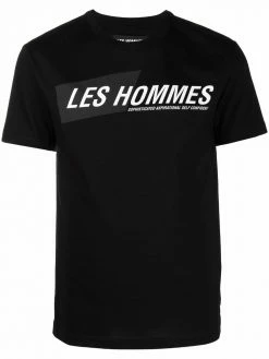Les Hommes logo-print T-shirt