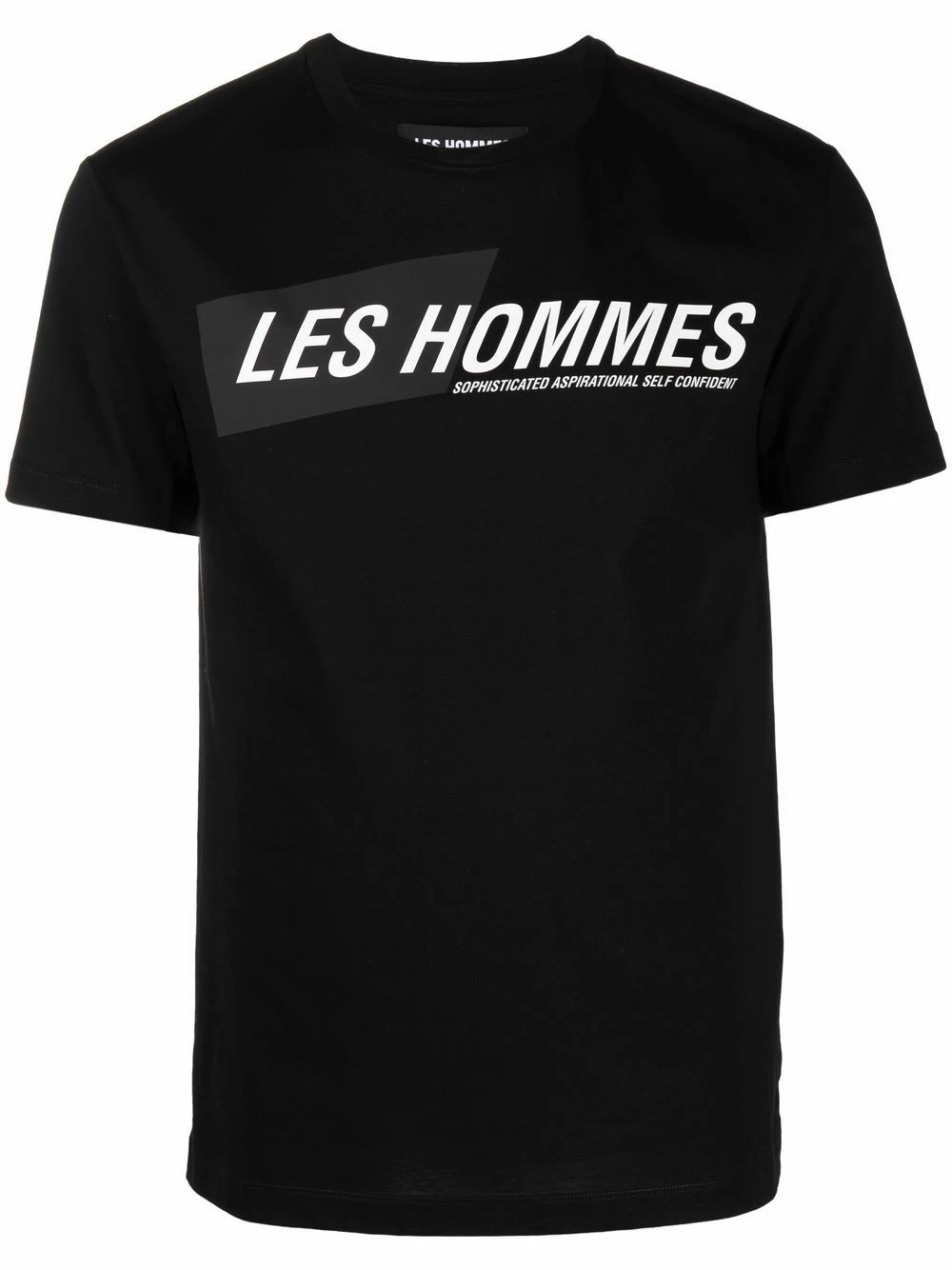 Les Hommes Logo print T shirt t-shirts of men 1 Les Hommes logo-print T-shirt